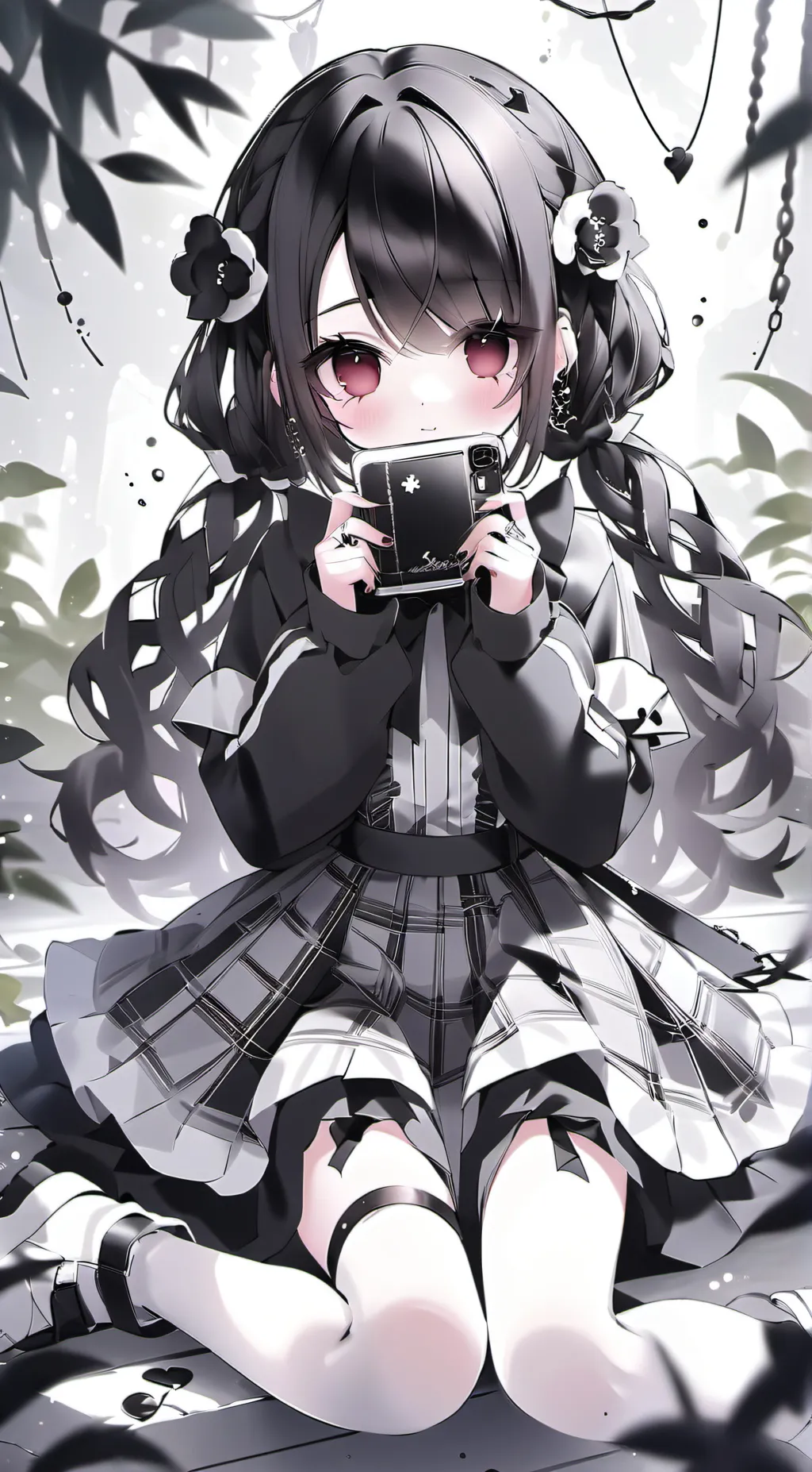 ai character: Melody background