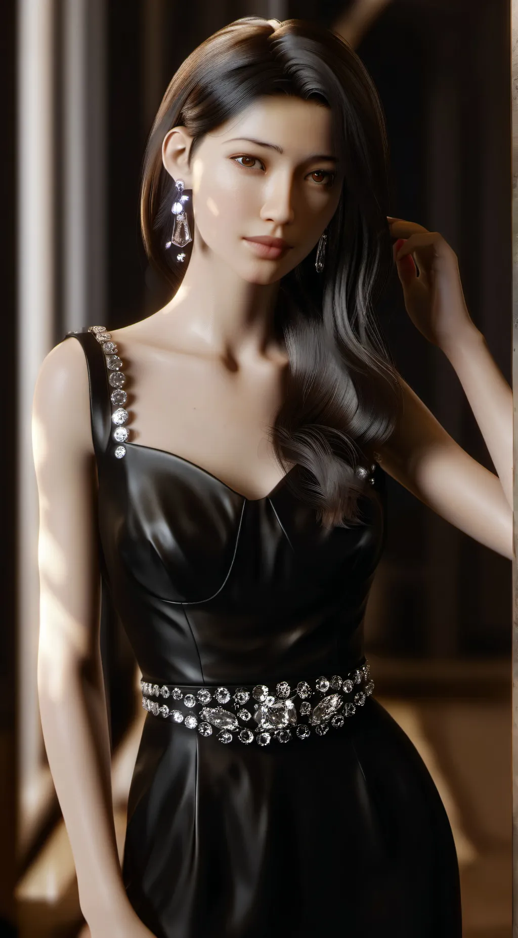 ai character: Lily background