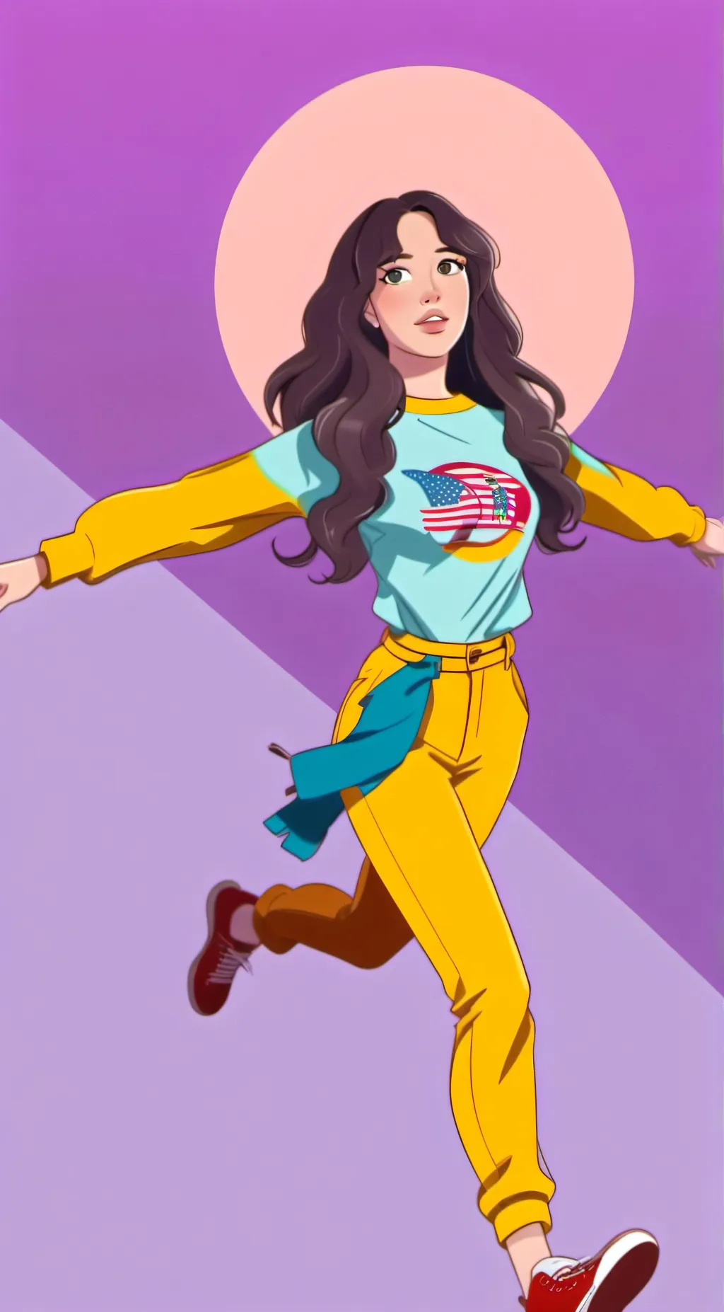 ai character: Angela background