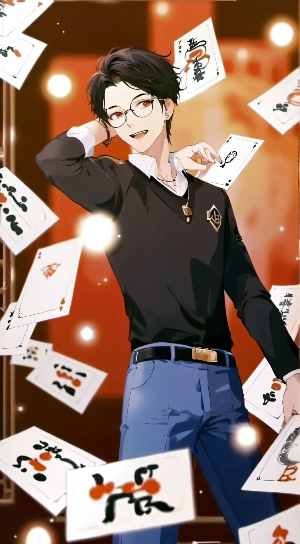 ai character: Adrian background