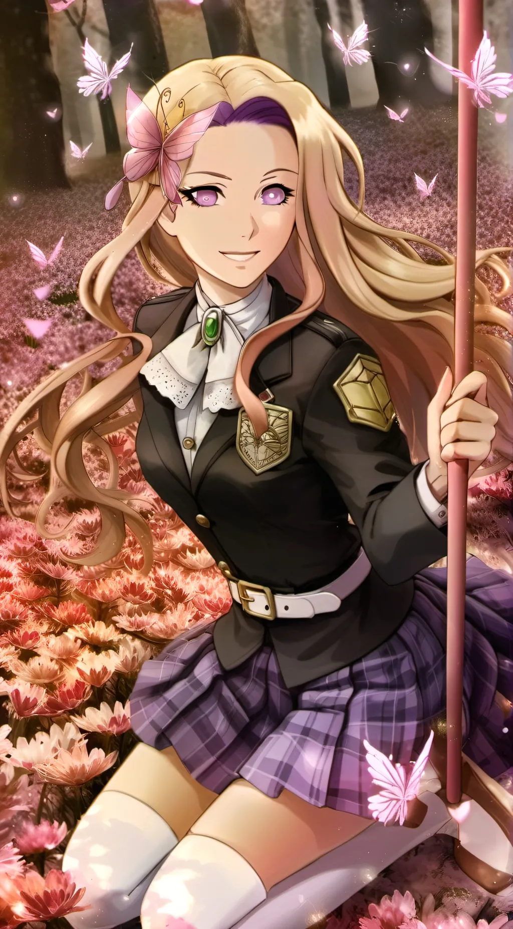 ai character: hashiras background