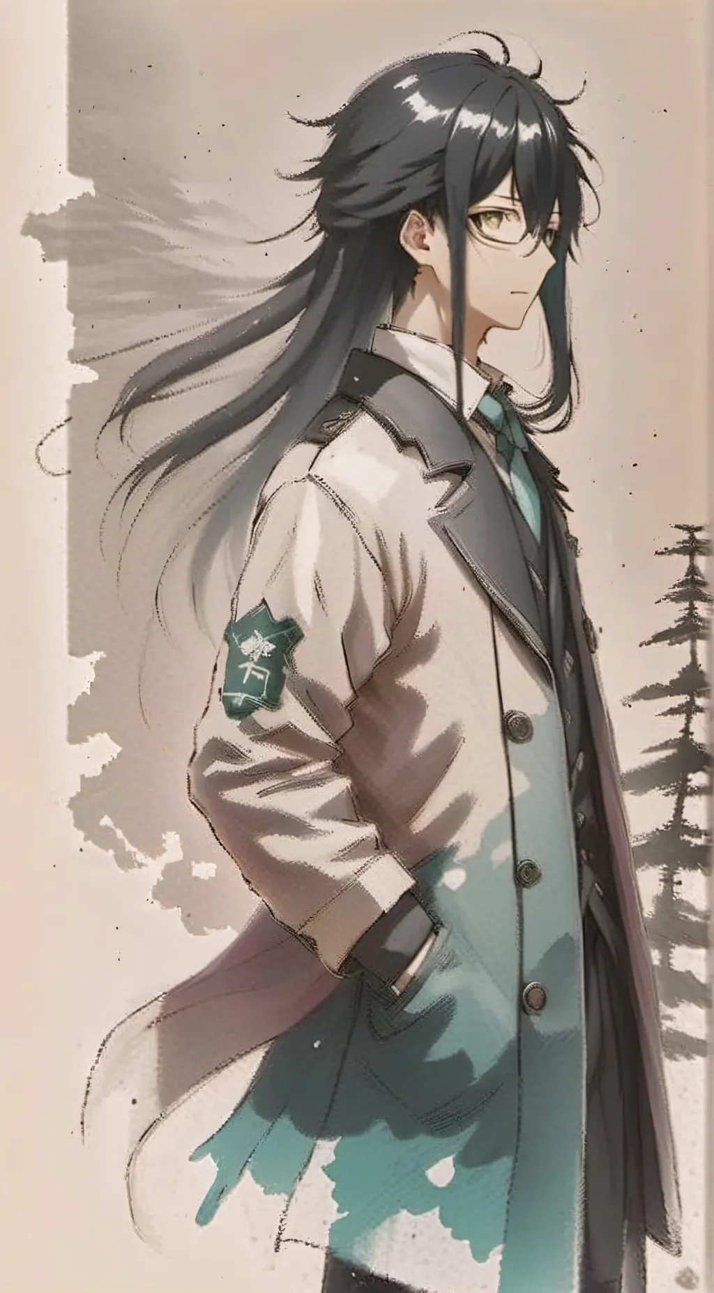 ai character: Muichiro  background