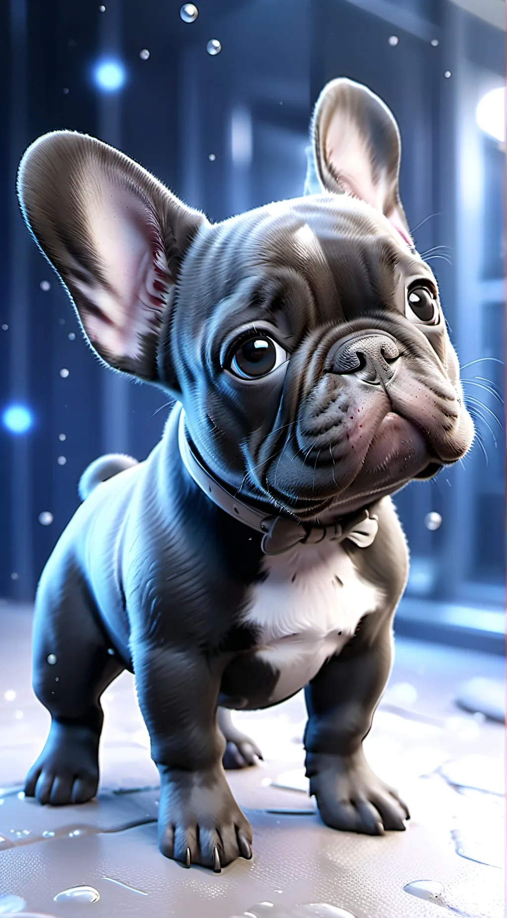 ai character: Bruce  background