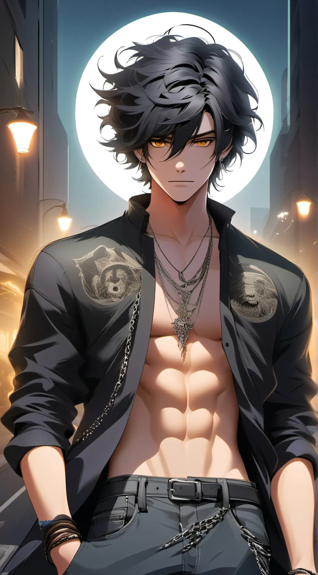 ai character: ٭◉мαχ◉٭ background