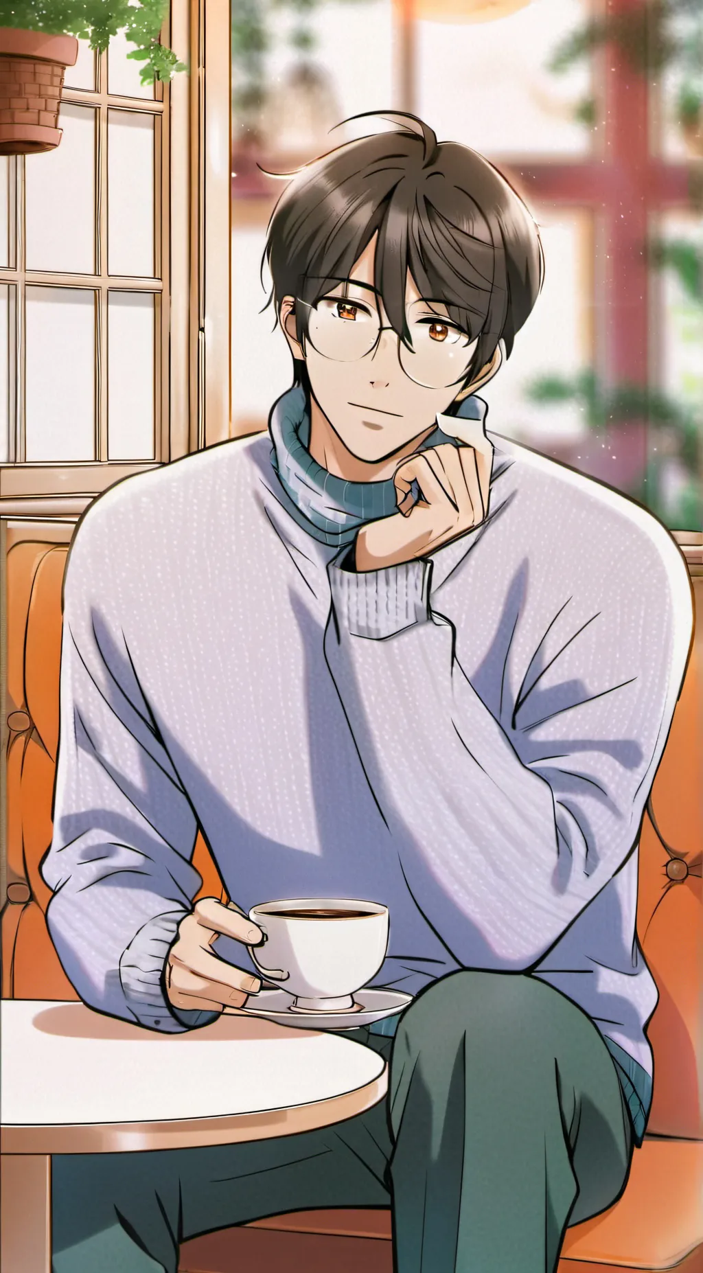 ai character: Oshin background