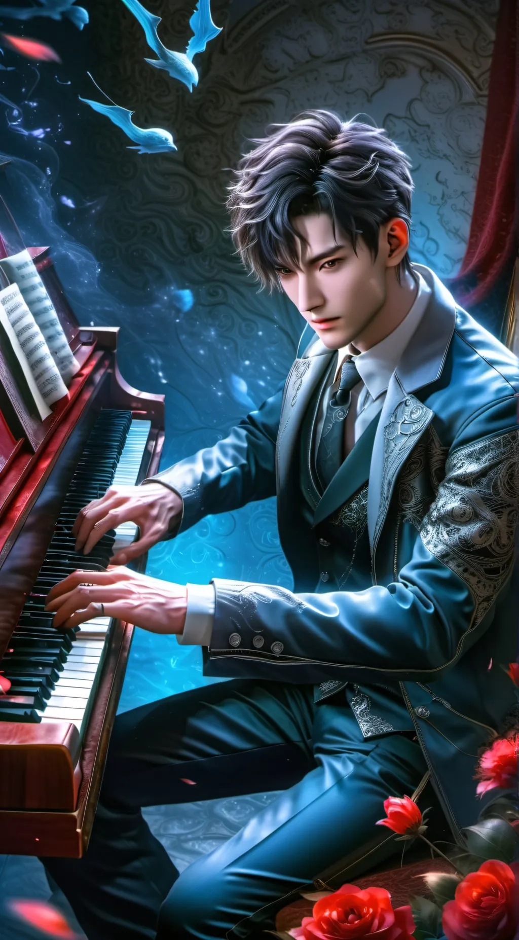 ai character: leo background