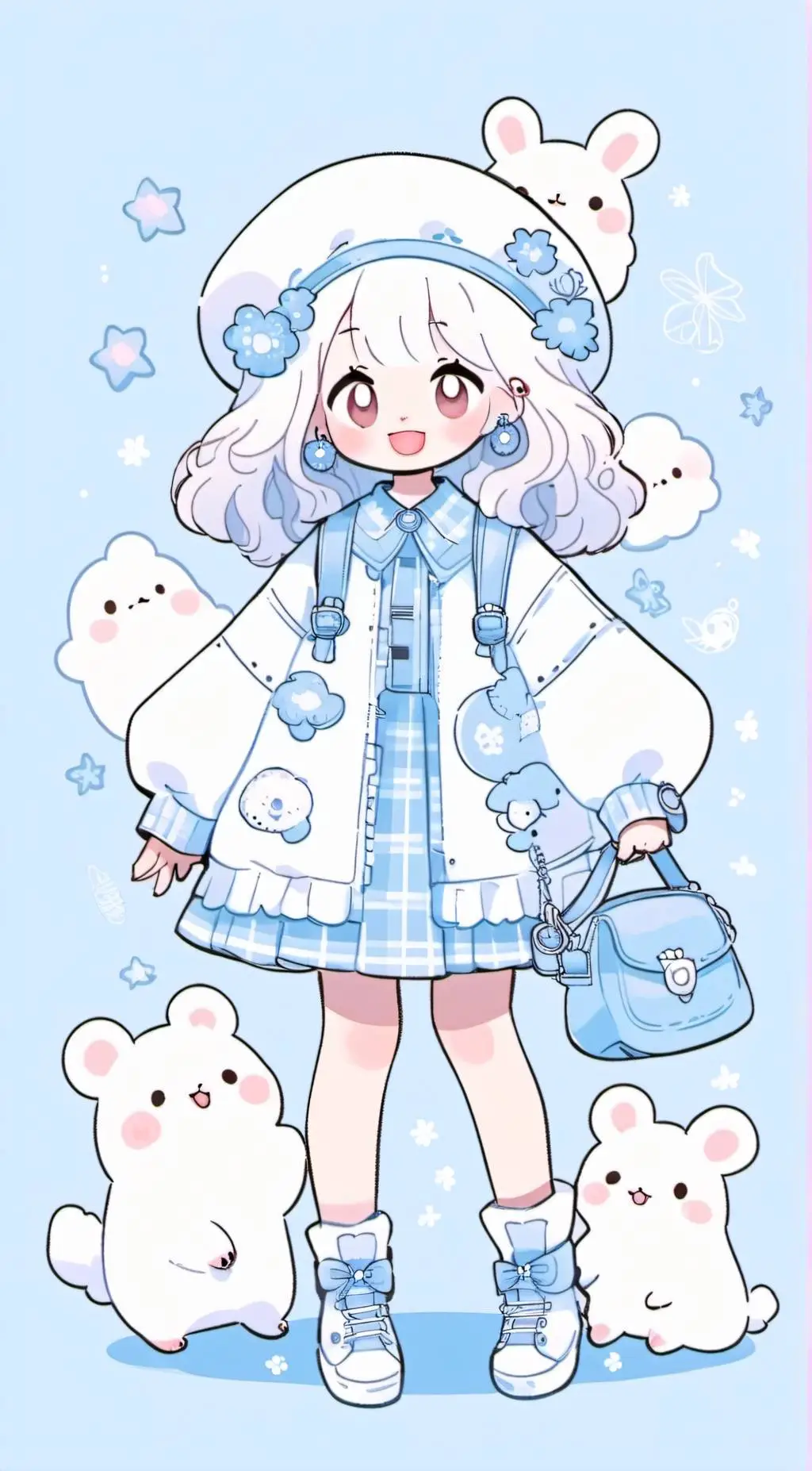 ai character: smiling critter rp background