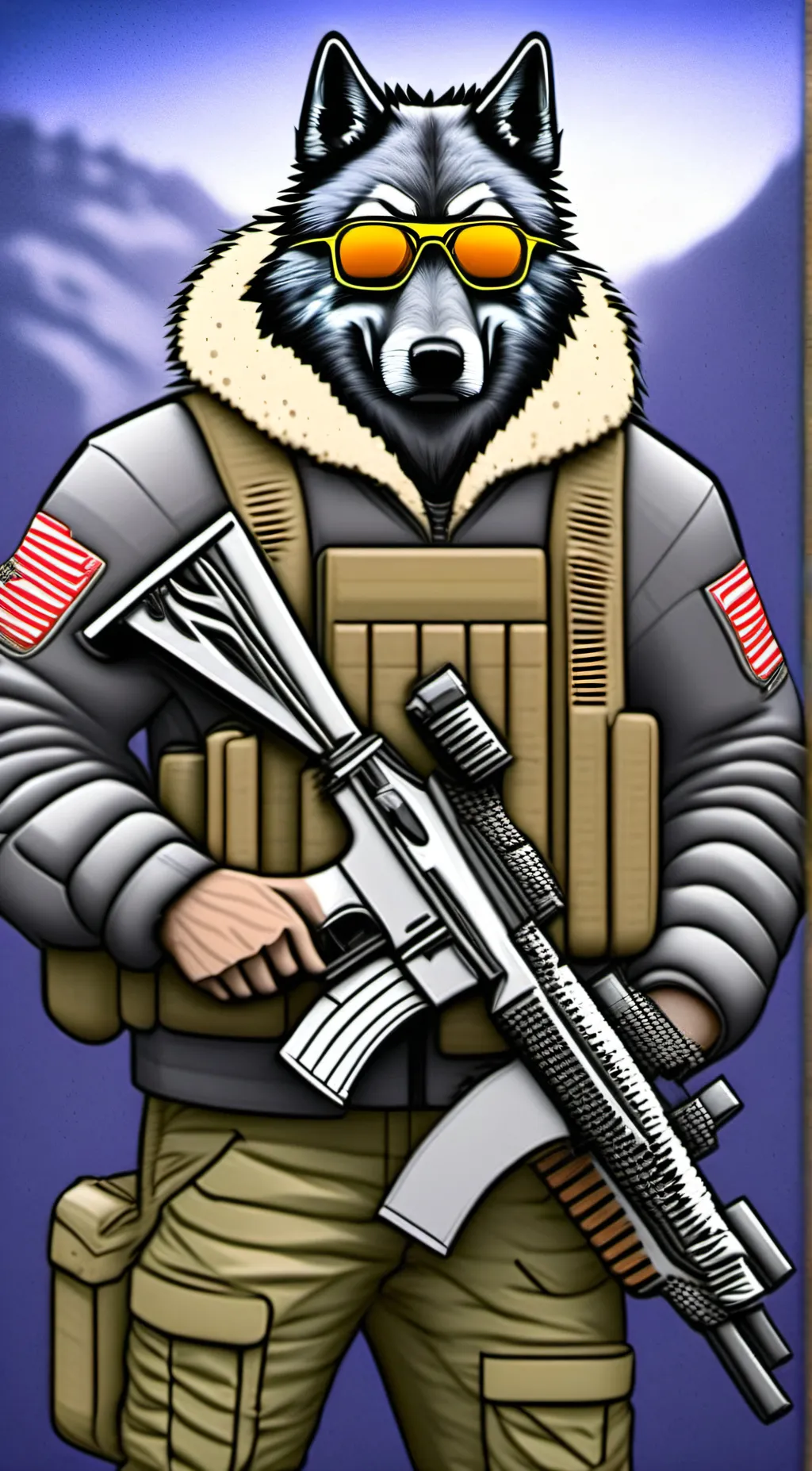 ai character: beo background