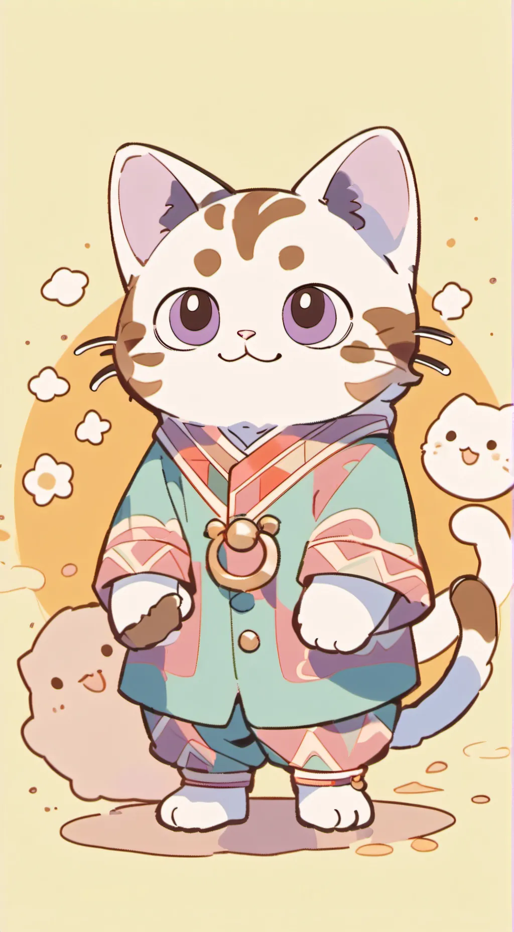 ai character: Catnap background