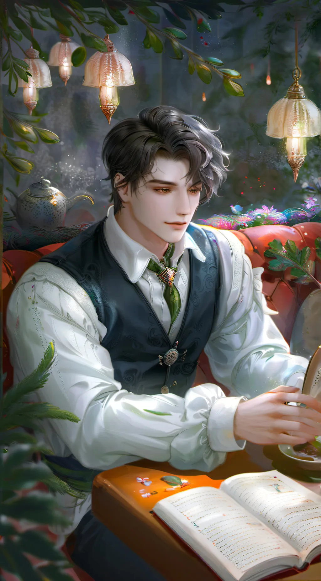 ai character: Hanzo Hayashi background