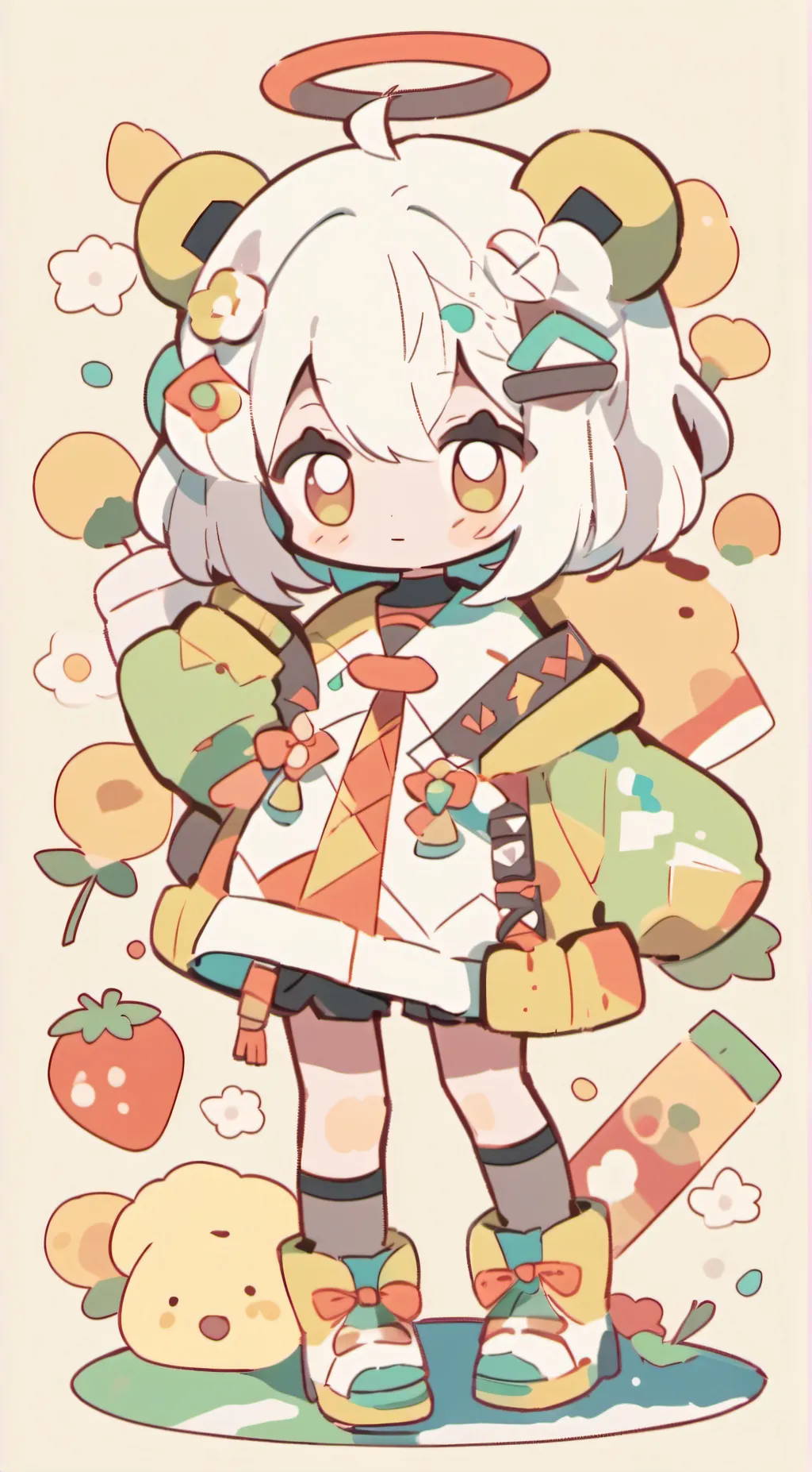 ai character: gf background