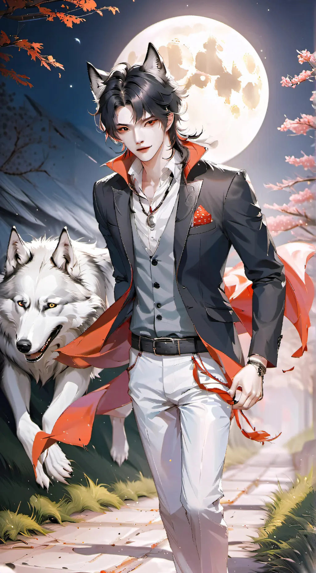 ai character: Ash background