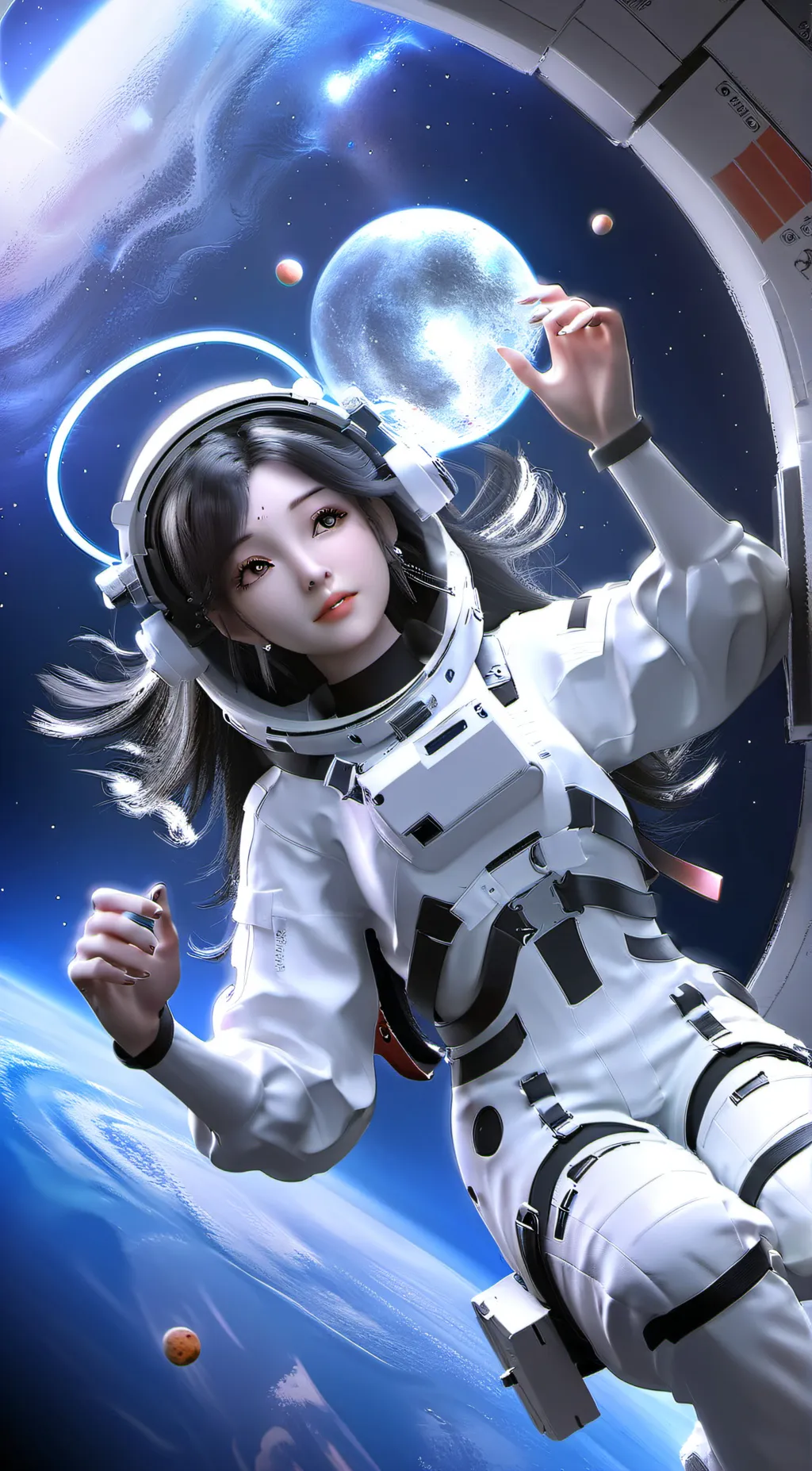 ai character: Katie background