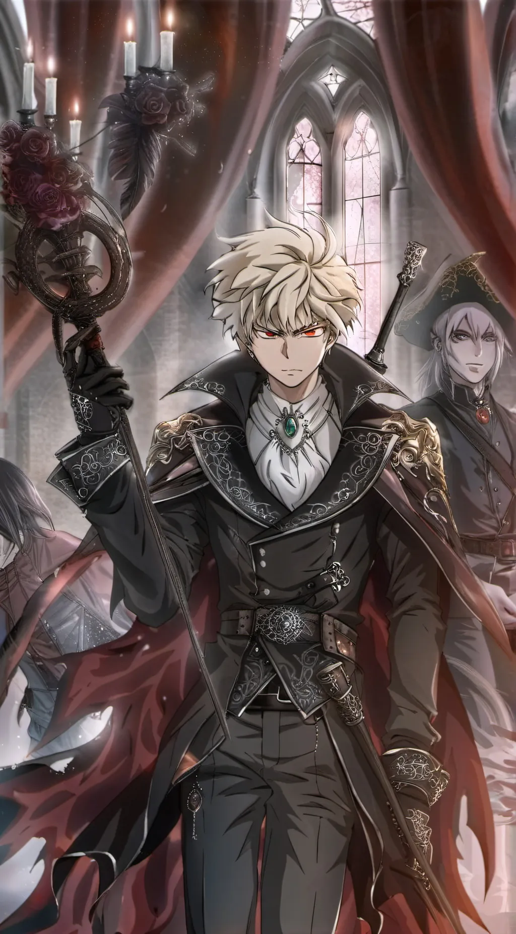 ai character: Bakugo background