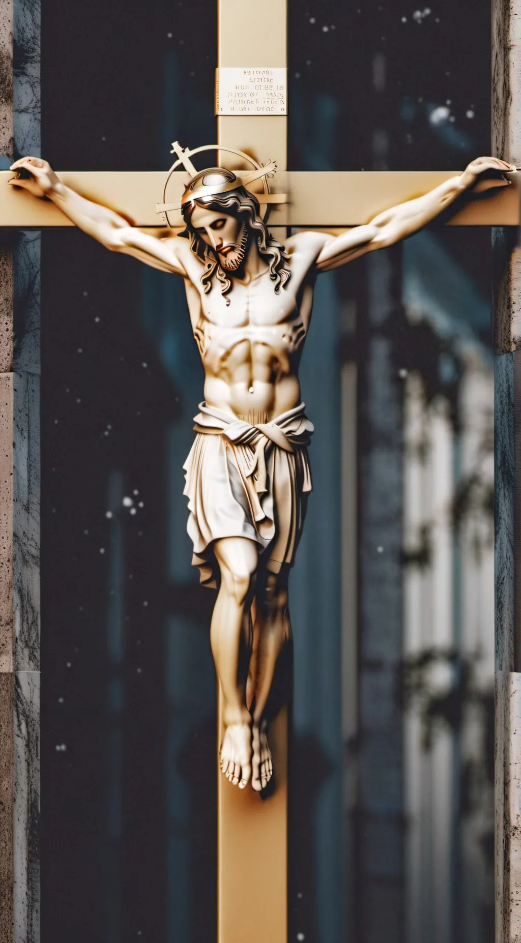 ai character: A good message background