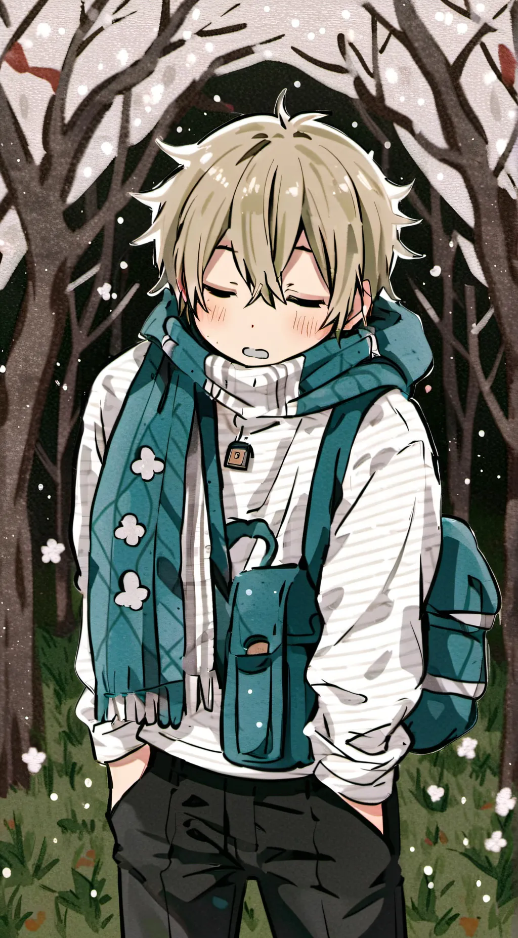 ai character: Dead Bakugo  background