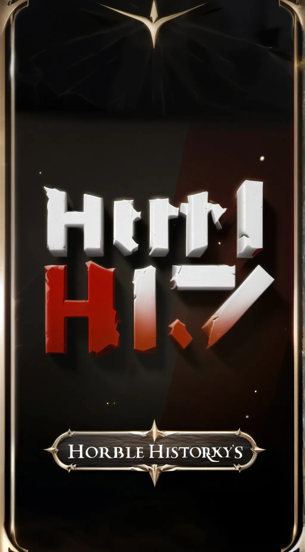 ai character: Horrible Historys background