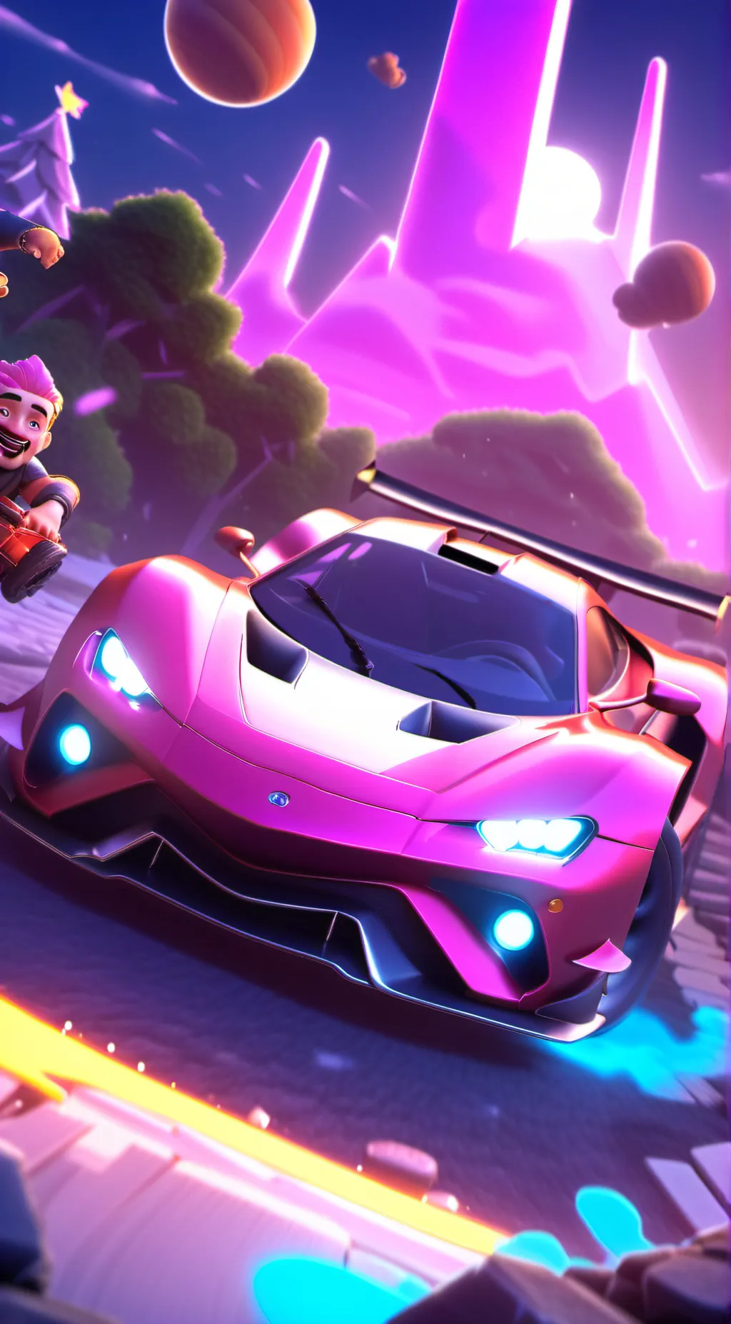 ai character: stray kids  background