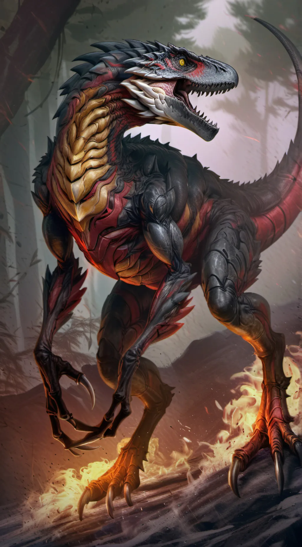 ai character: Loki background