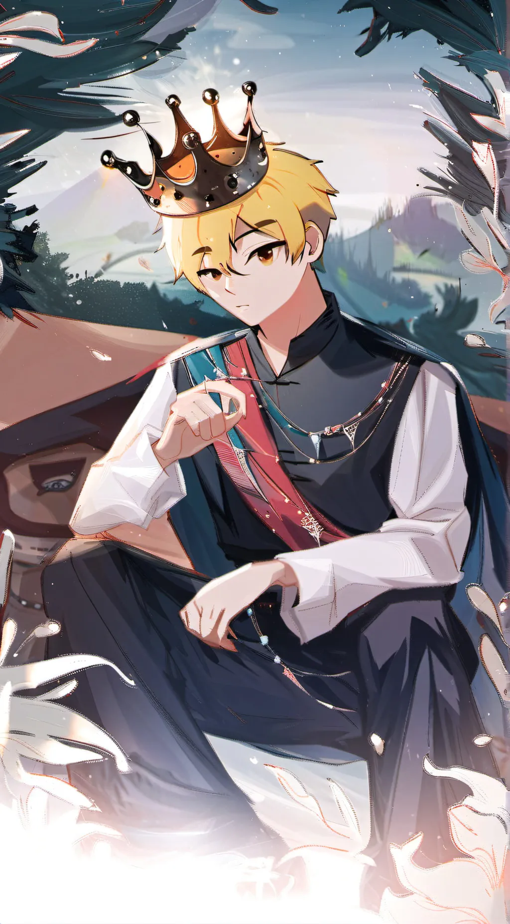 ai character: Prince Kevin  background