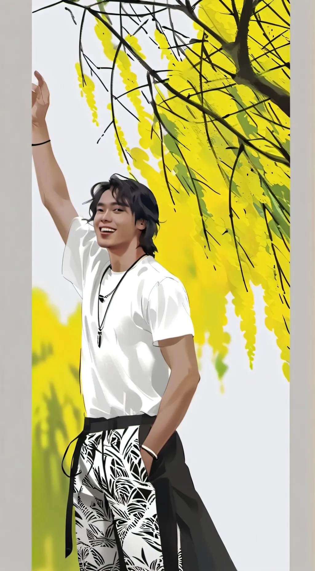 ai character: Kai background