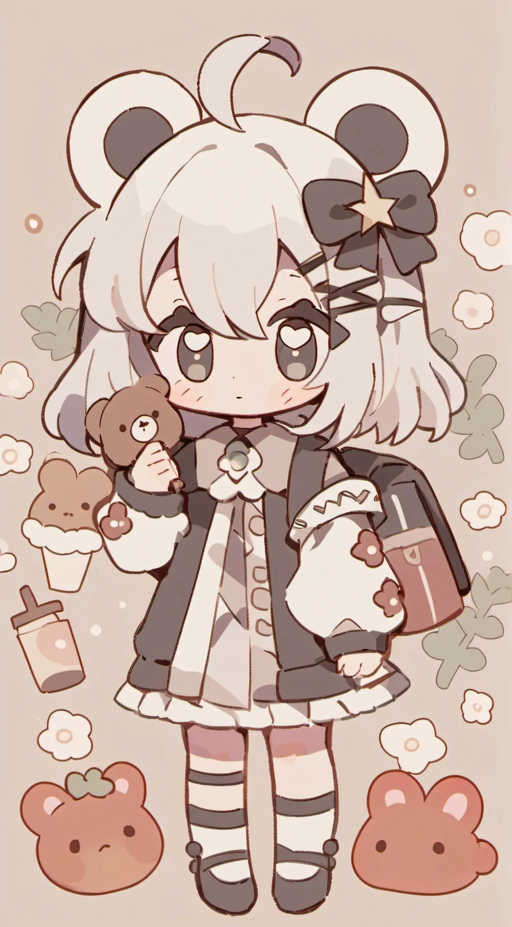 ai character: Lilly background