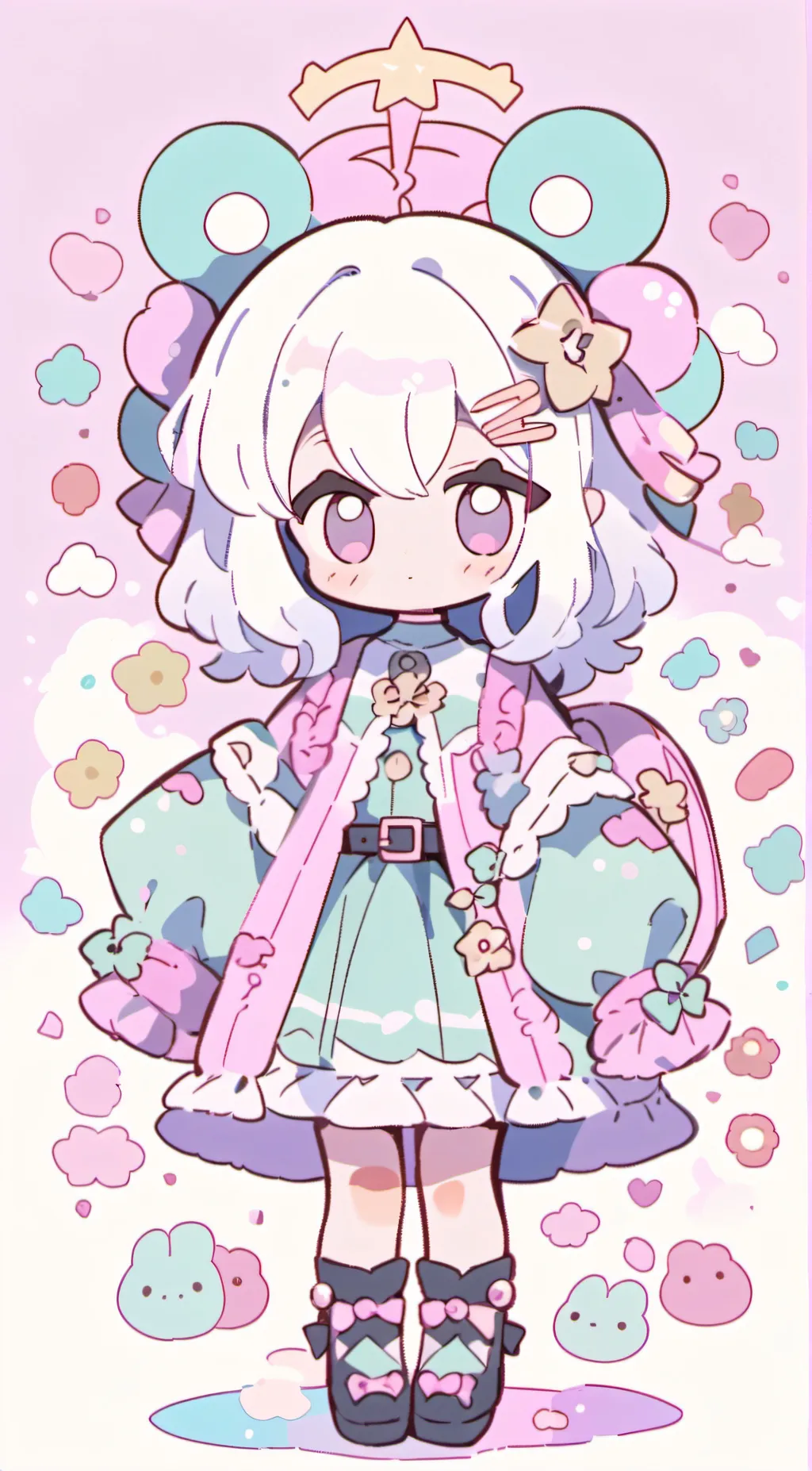 ai character: Catlin  background