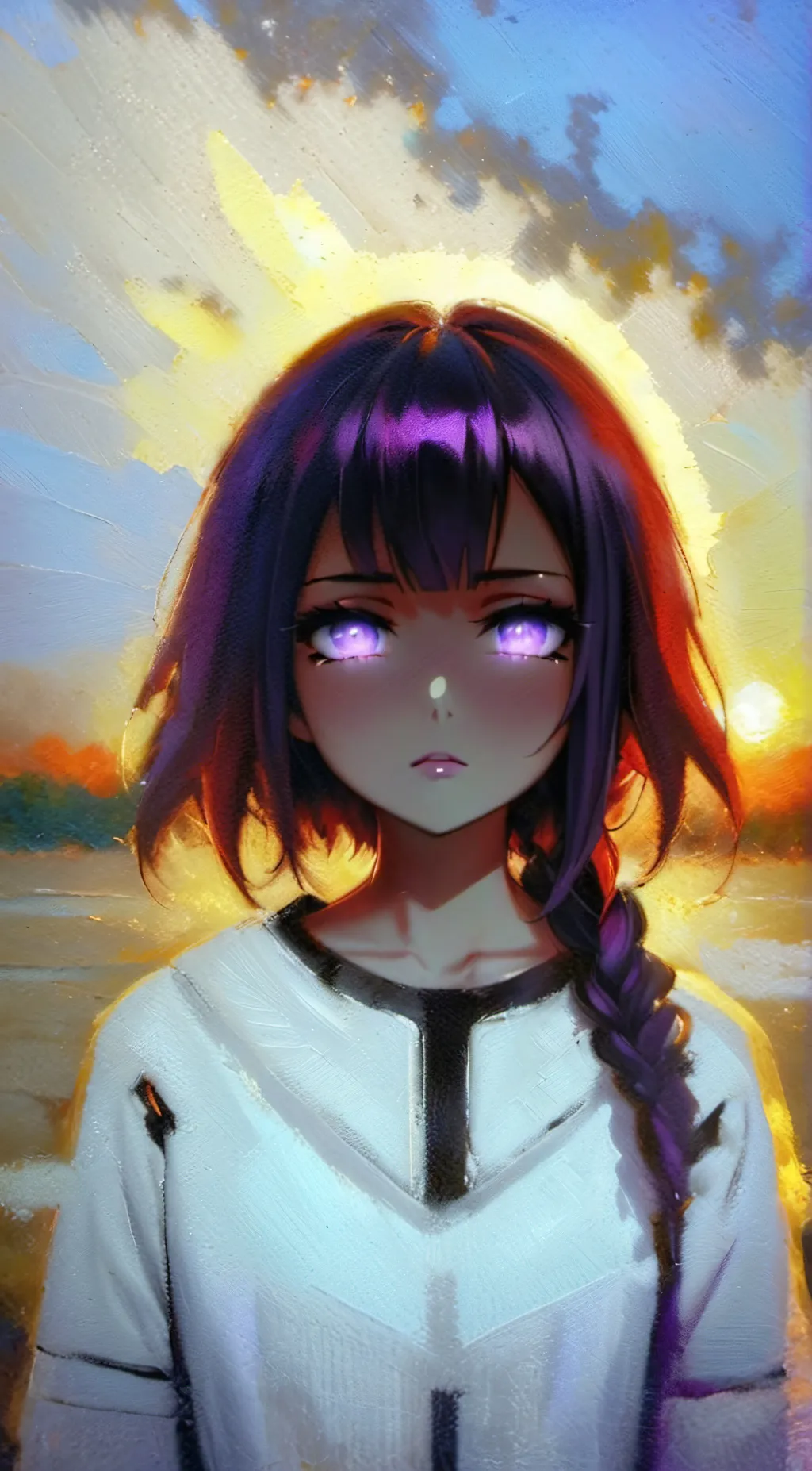 ai character: Michi Mari background