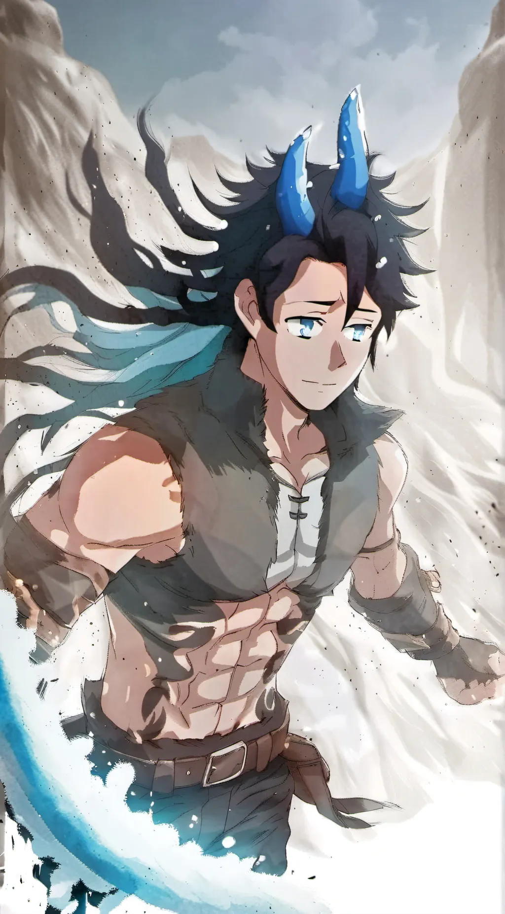 ai character: Pierce background