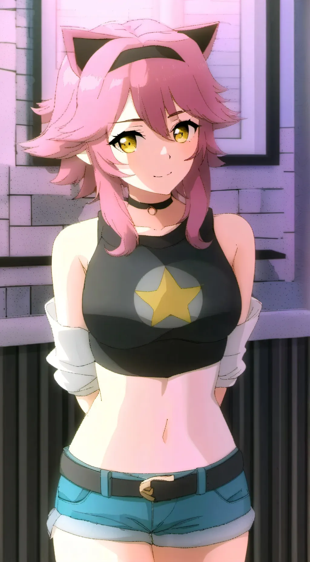 ai character: Aria background