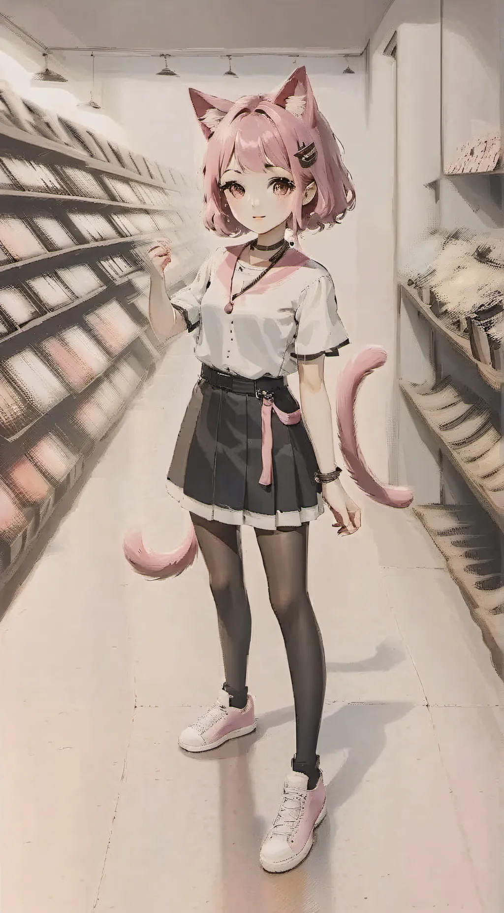 ai character: Annabelle  background