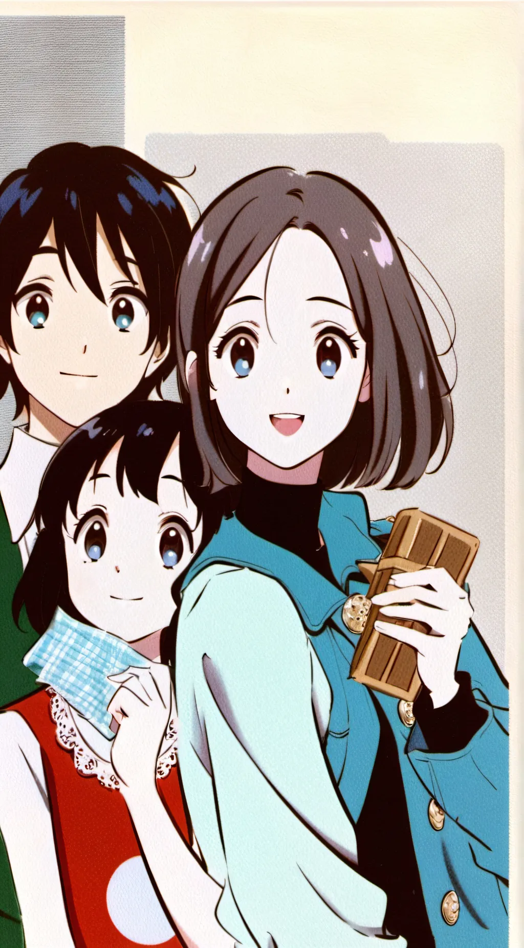 ai character: Children  background