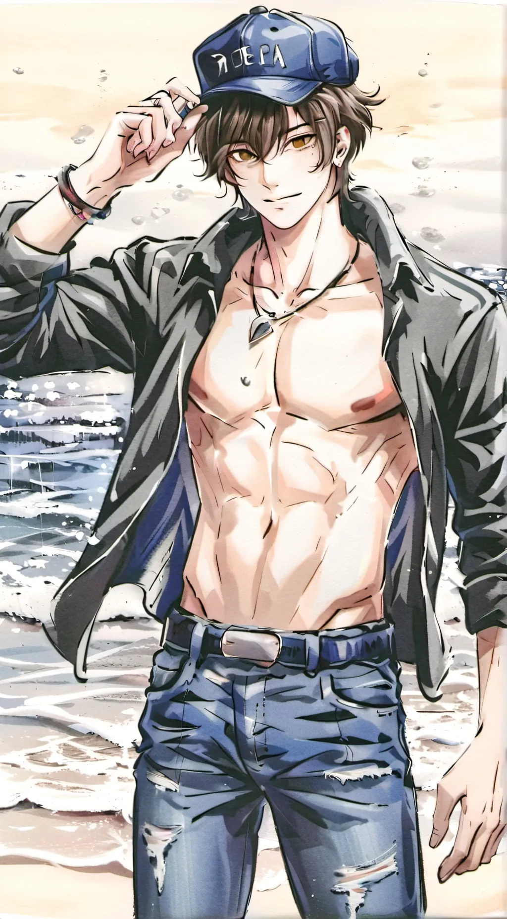 ai character: Adam background