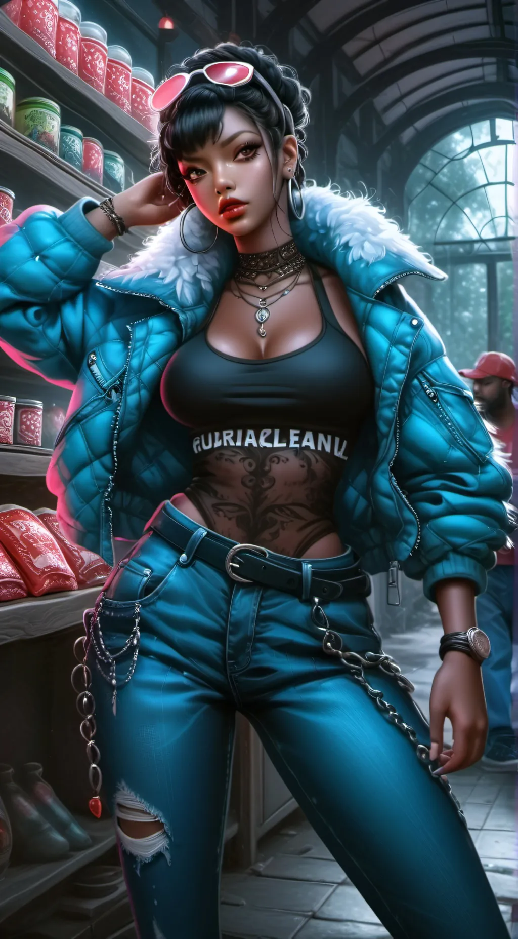 ai character: Keisha background