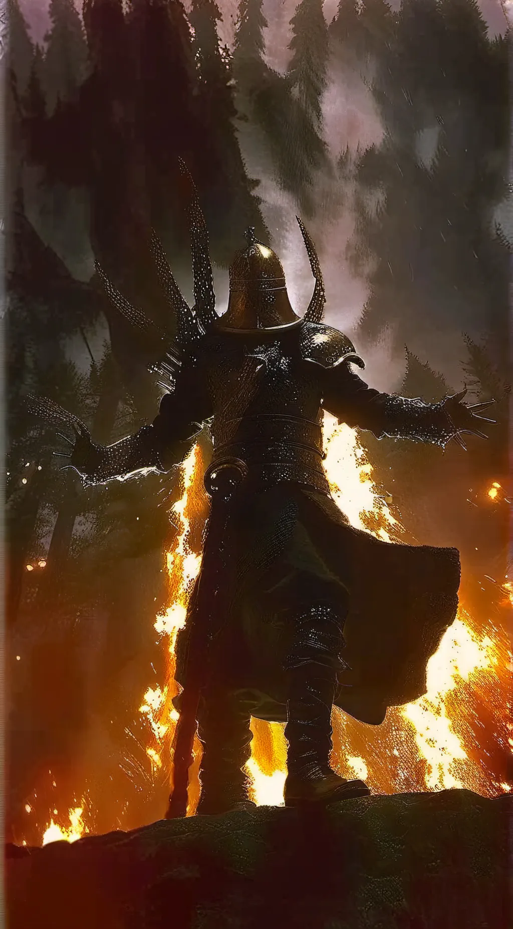 ai character: Sacred Resonance background