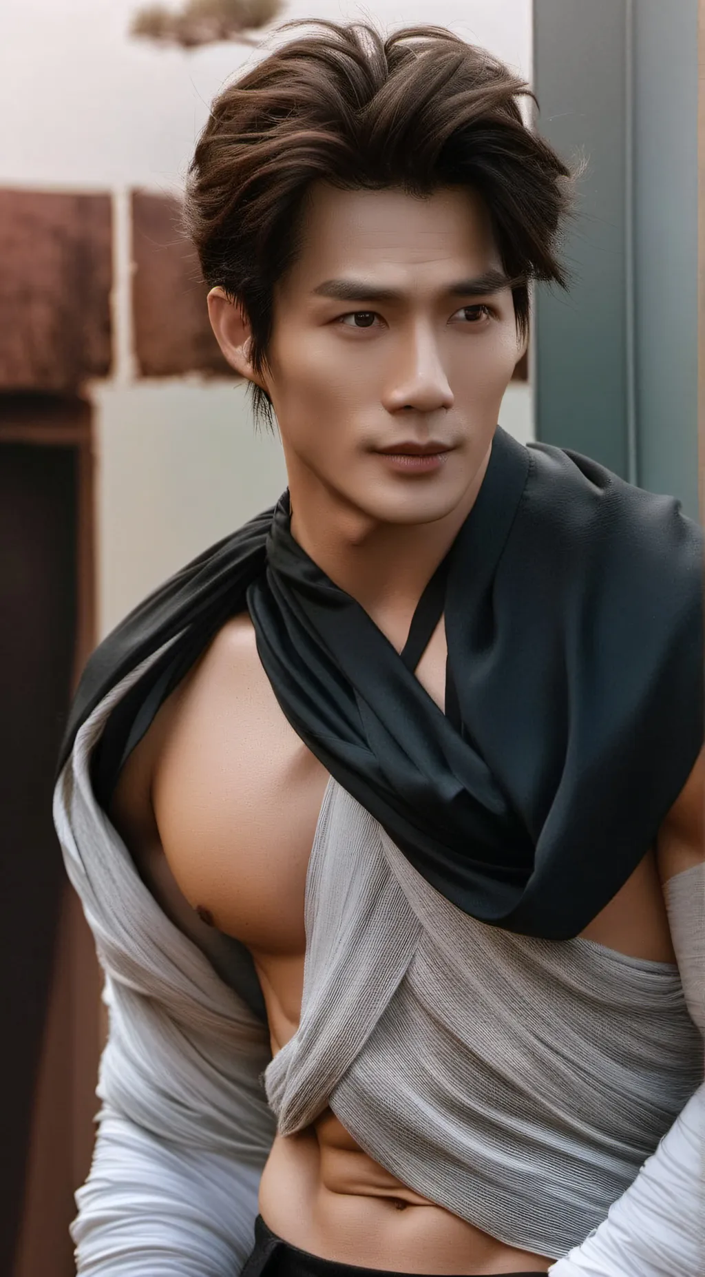 ai character: Chris  background