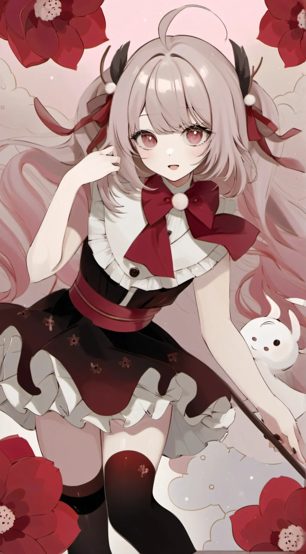 ai character: tiara background