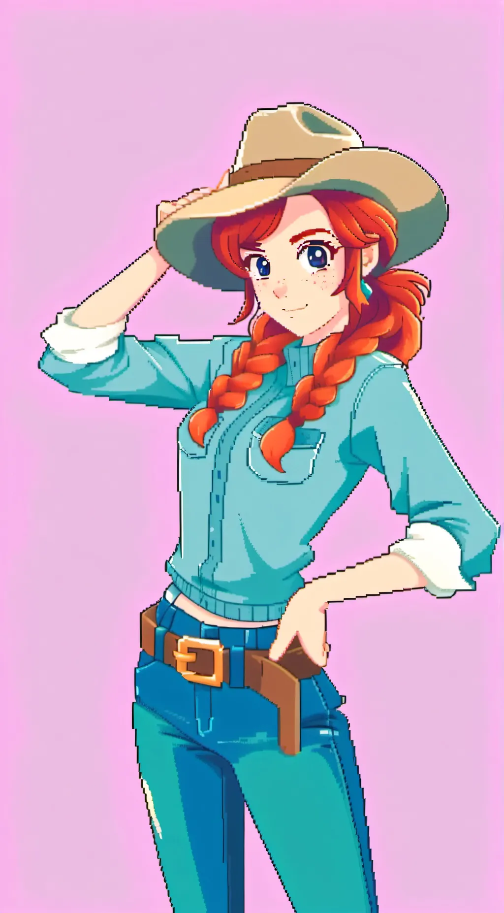 ai character: Gemini Sunrise background