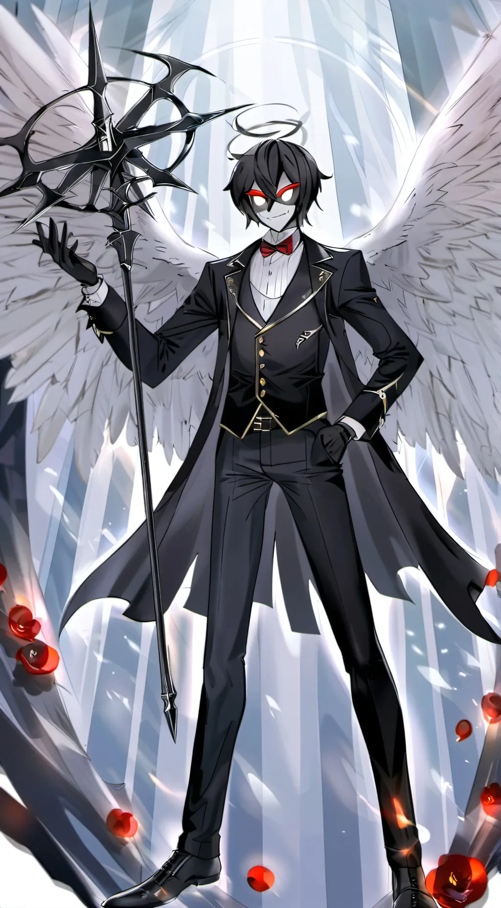 ai character: azrael:  background