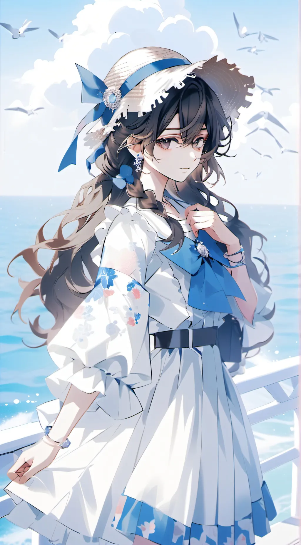 ai character: Amyia  background