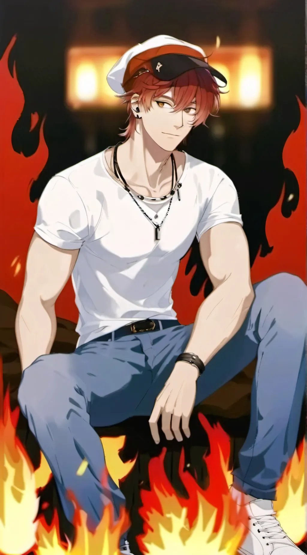 ai character: Xiao background