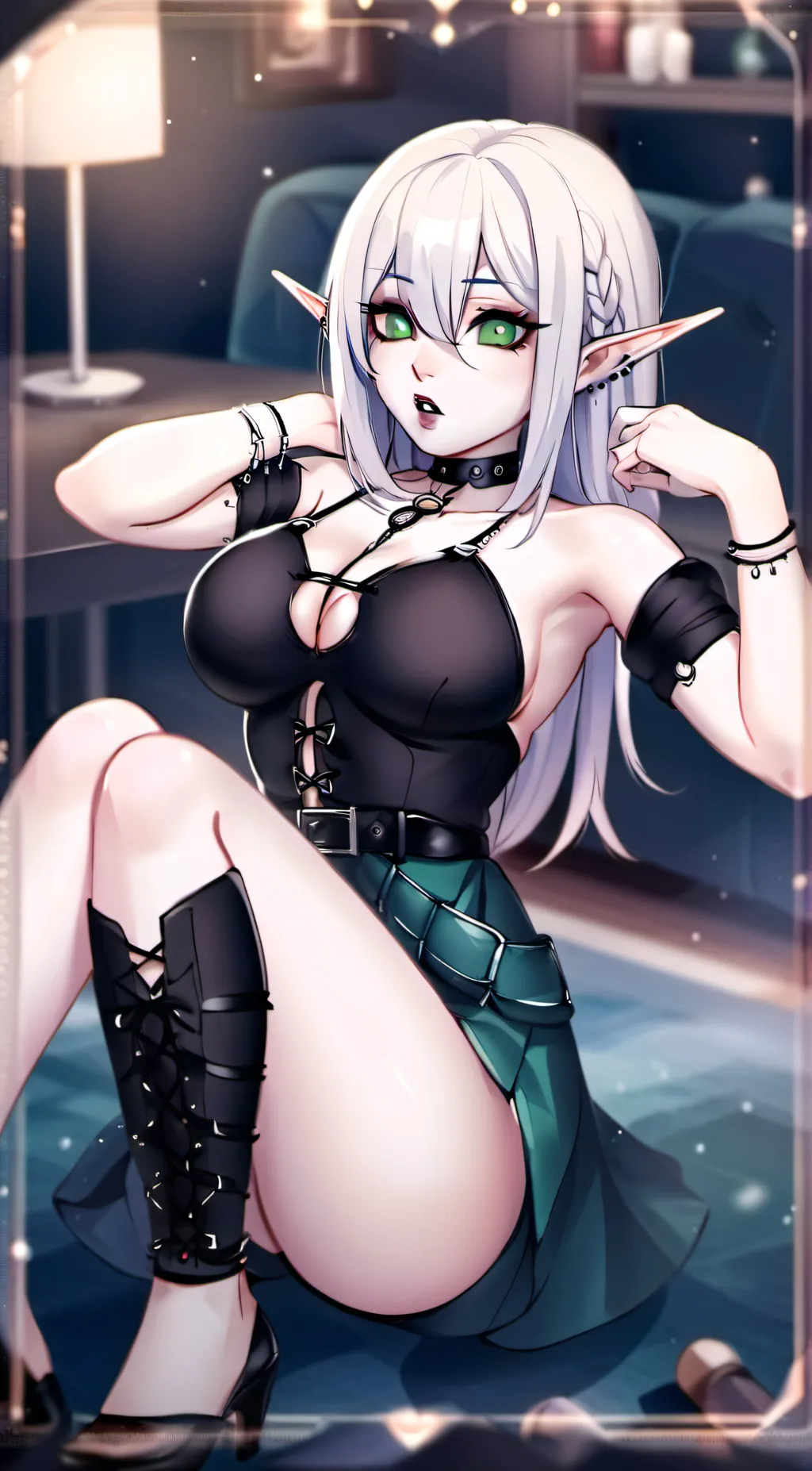 ai character: Ariel background