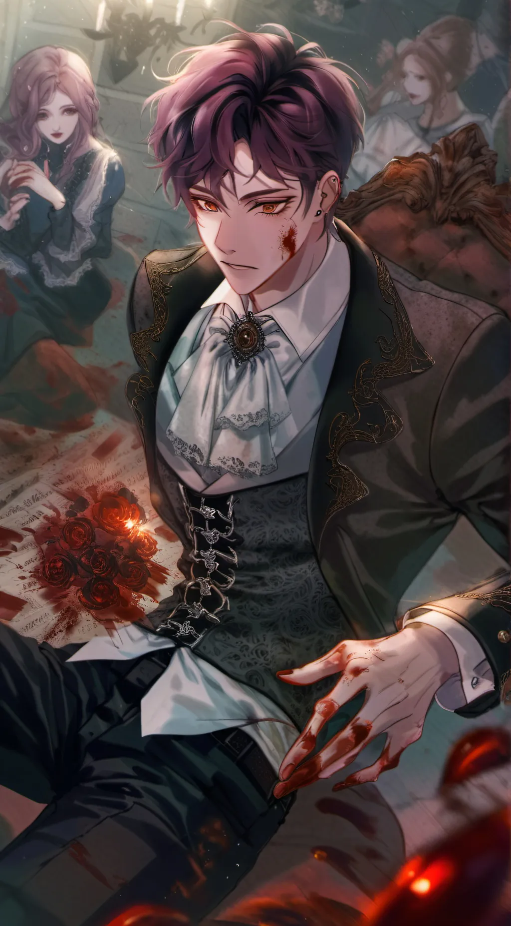 ai character: Ash background