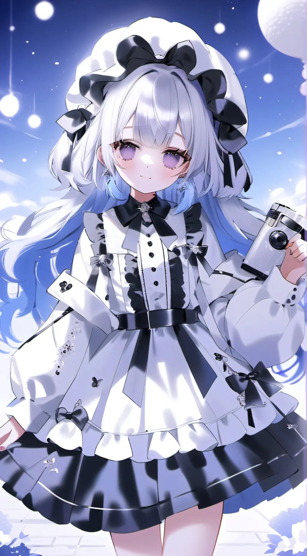 ai character: Lea background