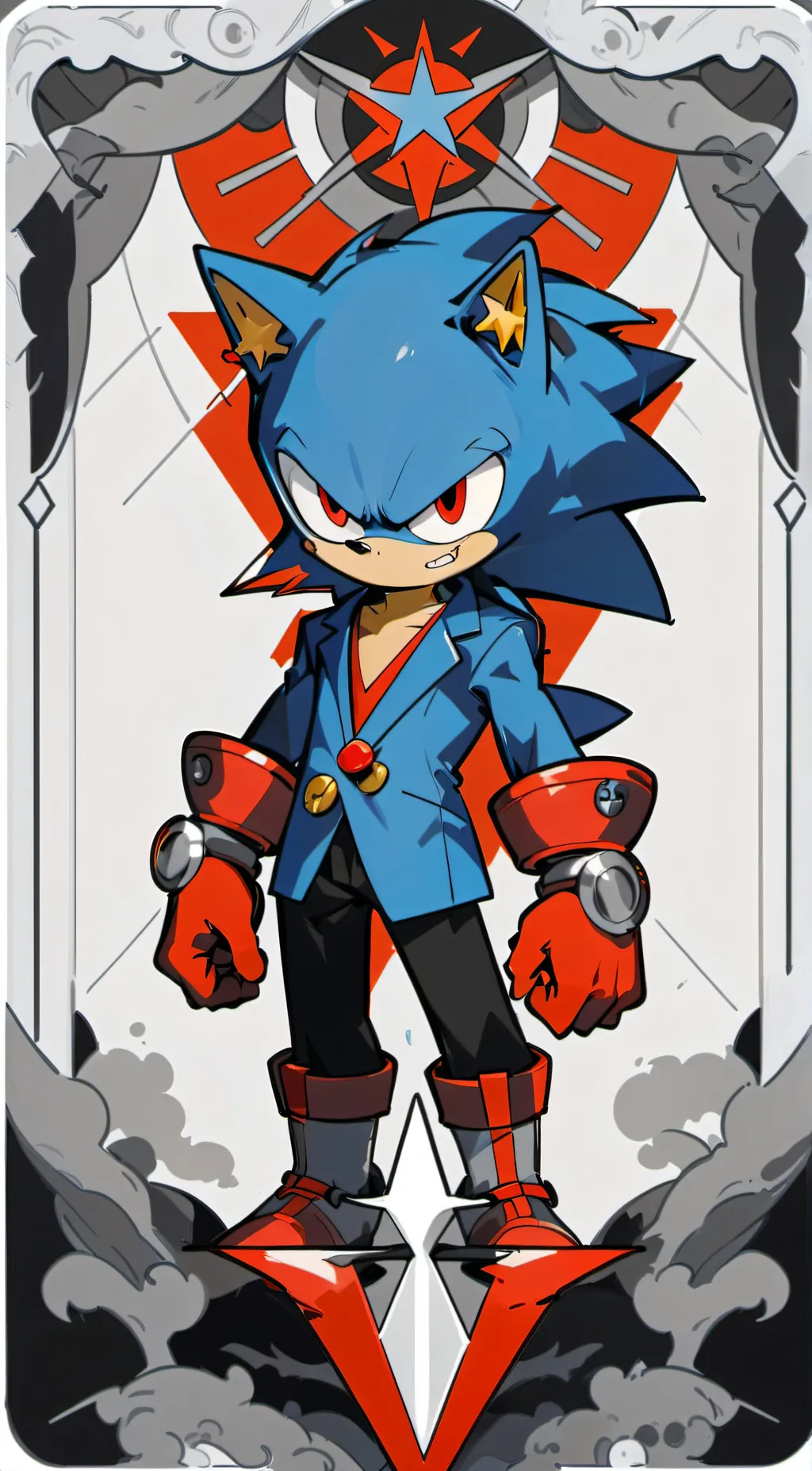 ai character: Eyx background