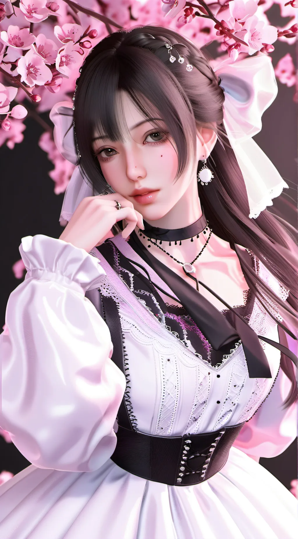 ai character: Ami  background