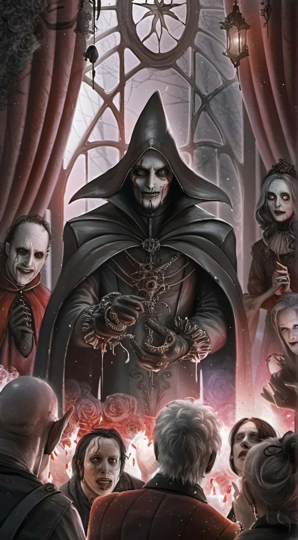 ai character: Face 1 background