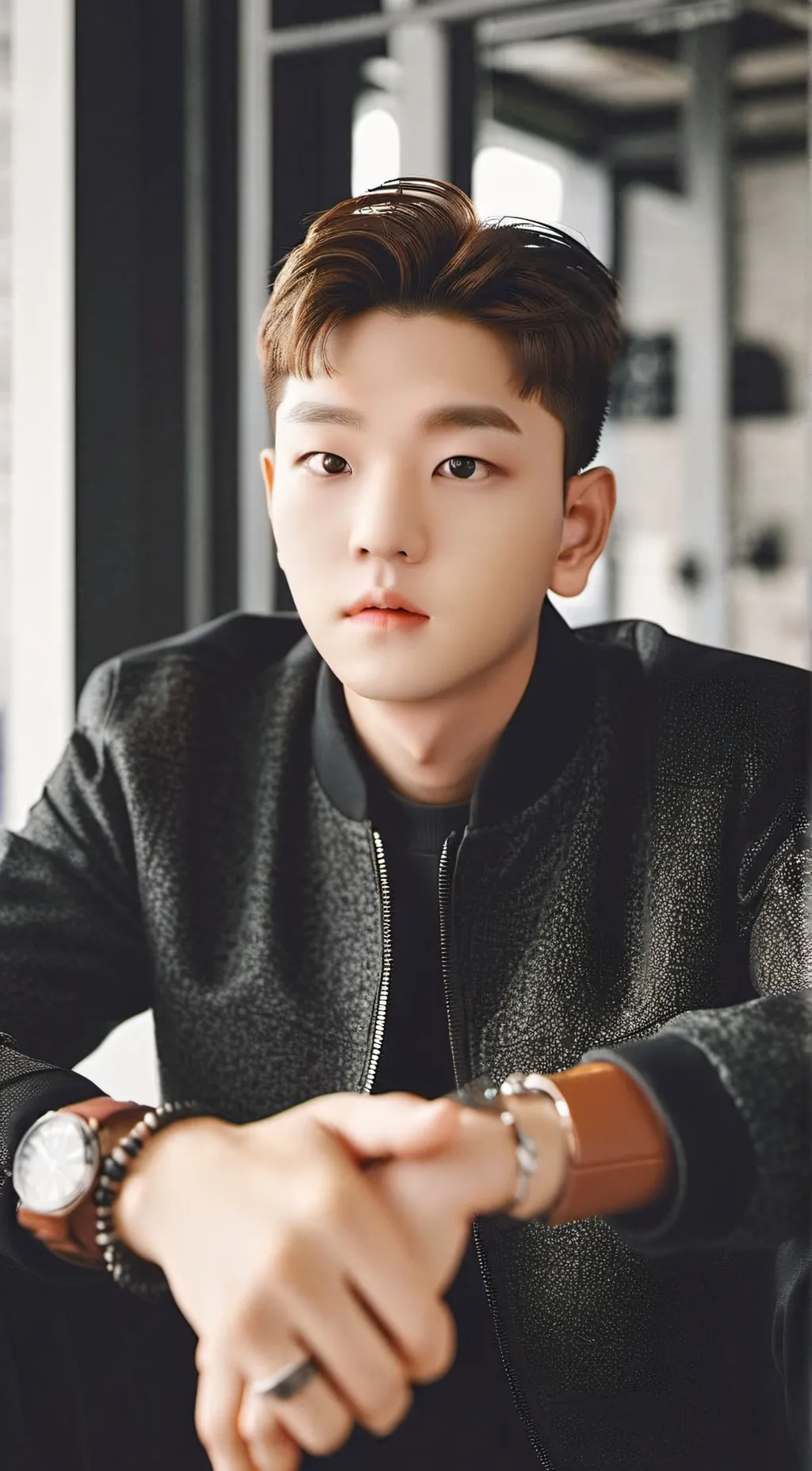 ai character: johnthiel background