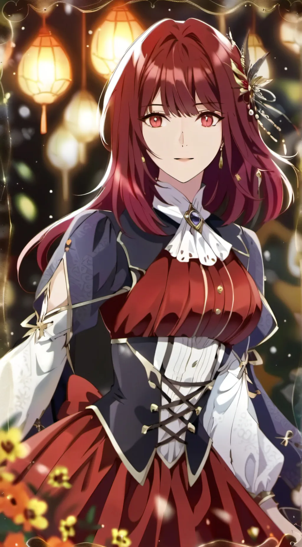 ai character: Olive background