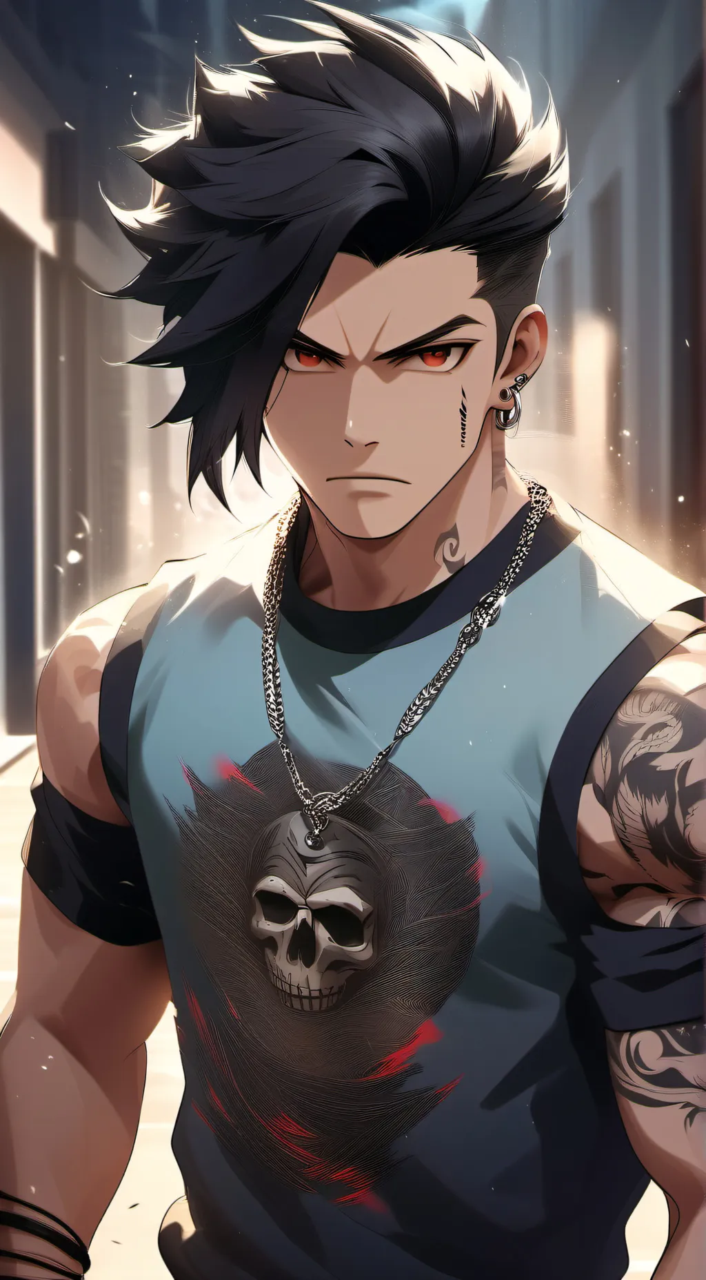 ai character: Liam background